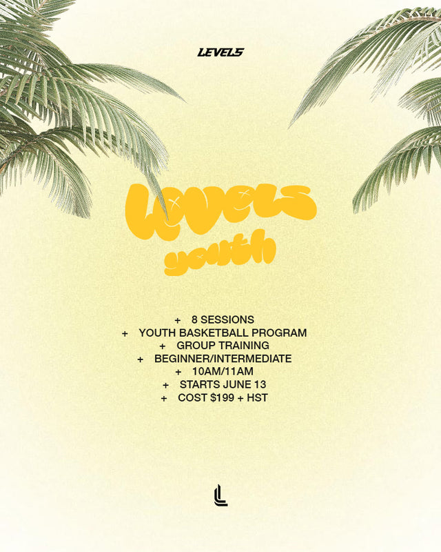 LEVELS YOUTH - BASKETBALL TRAINING GROUP PROGRAM (SUMMER 2026)